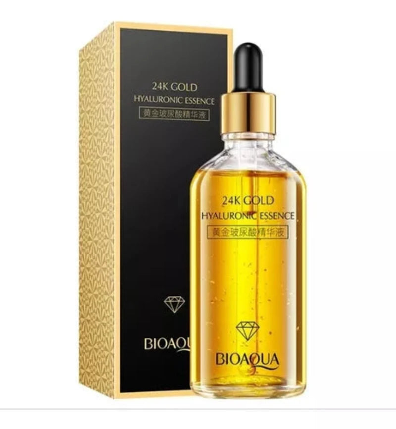 Sérum rejuvenescedor de ácido hialurônico Bioaqua 24k Gold